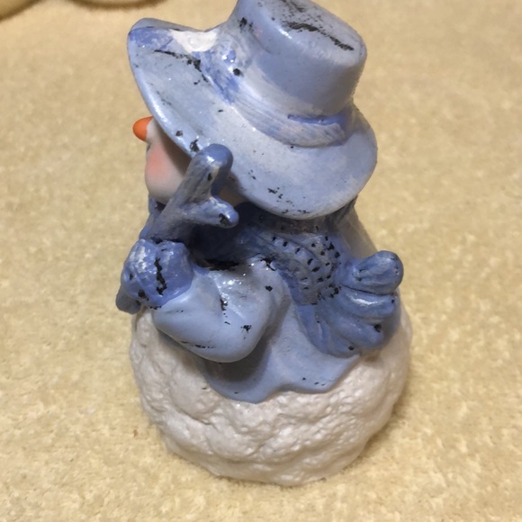 K's Collection 2 Snowman Figurines - Christmas Decoration 5.75”x 4” - 3 lbs - Picture 9 of 13